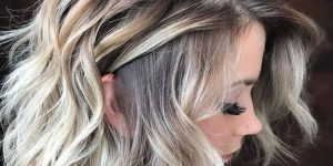 blonde hair